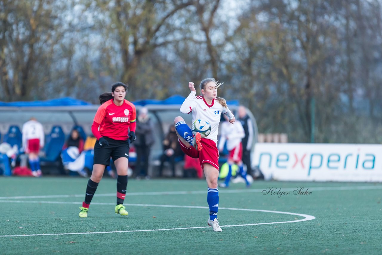 Bild 197 - wBJ Hamburger SV 2 - Eimsbuettel : Ergebnis: 0:5